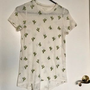 Cactus Print T-Shirt
